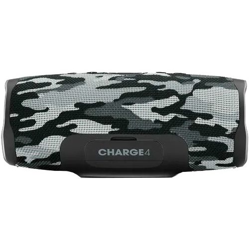 Портативная колонка JBL Charge 4 (черно-белый камуфляж)