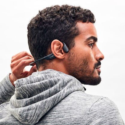 Беспроводные наушники Aftershokz Aeropex (космический черный)