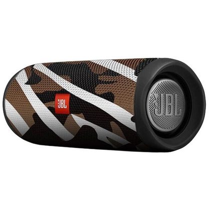 Портативная колонка JBL Flip 5 (черно-коричневый камуфляж / black star)