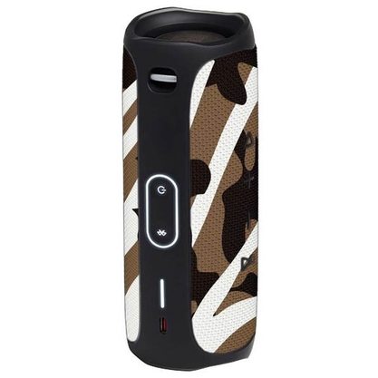 Портативная колонка JBL Flip 5 (черно-коричневый камуфляж / black star)