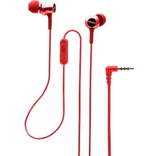 Наушники Sony MDR-EX255AP (красный)