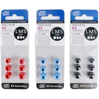 Амбушюры KZ Acoustics Memory Foam (3 пары, красный)