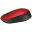 Мышка офисная Logitech M170 (красный/черный)