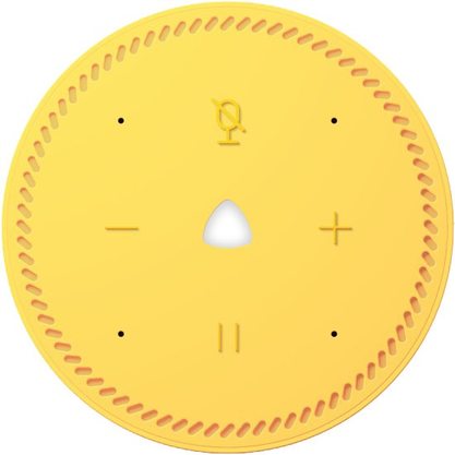 Умная колонка Яндекс Станция Лайт YNDX-00025 (лимон)