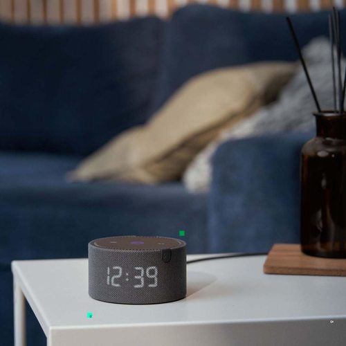 Умная колонка Яндекс Станция Мини 2 с часами YNDX-00020 (черный)