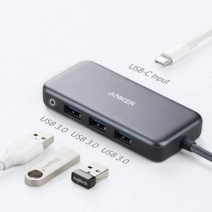USB Type-C адаптер Anker Premium A8321 4in1 USB Type-C