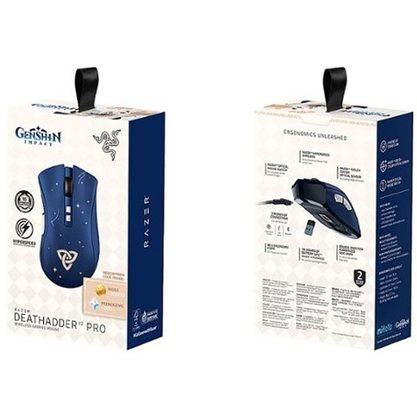 Игровая мышка Razer DeathAdder V2 Pro Genshin Impact Edition