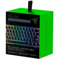 Набор кейкапов Razer PBT Keycap + Coiled set (черный)