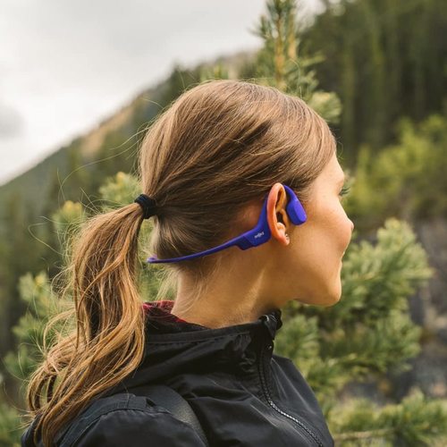 Беспроводные наушники Shokz OpenRun Mini (синий)