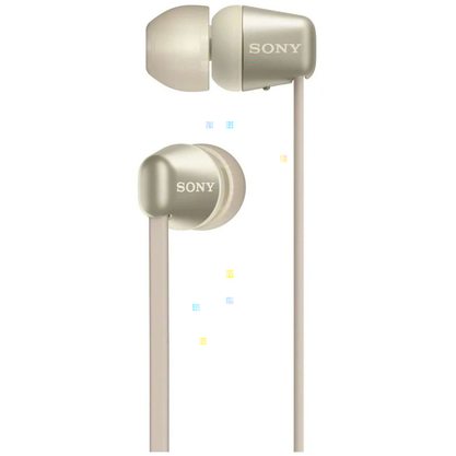 Беспроводные наушники Sony WI-C310 (золотой)