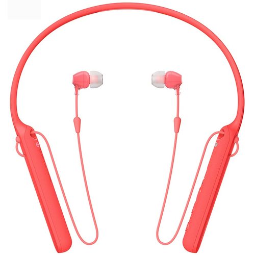 Беспроводные наушники Sony WI-C400 (красный)