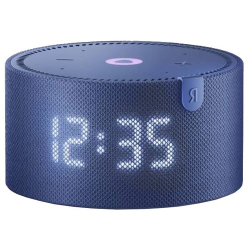 Умная колонка Яндекс Станция Мини 2 с часами YNDX-00020 (синий)