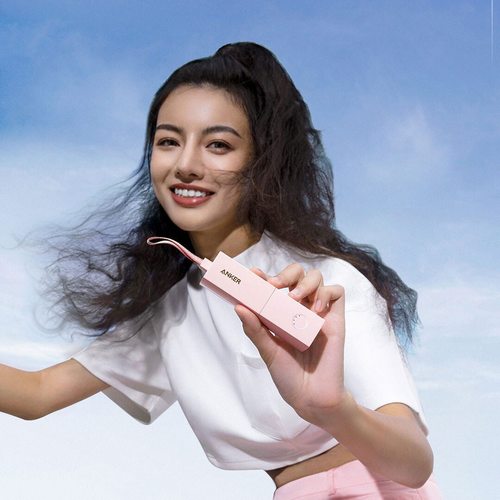 Портативное зарядное устройство (Powerbank) Anker 511 Power Bank A1633 (розовый)