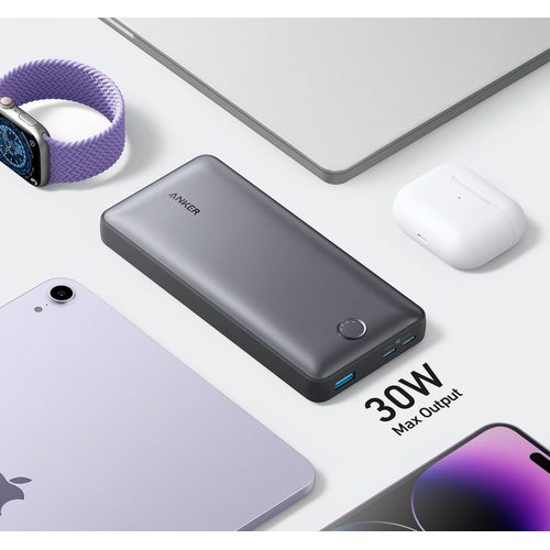 Портативное зарядное устройство (Powerbank) Anker 535 Powerbank (PowerCore 20K) A1366 (голубой)