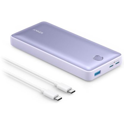 Портативное зарядное устройство (Powerbank) Anker 535 Powerbank (PowerCore 20K) A1366 (фиолетовый)