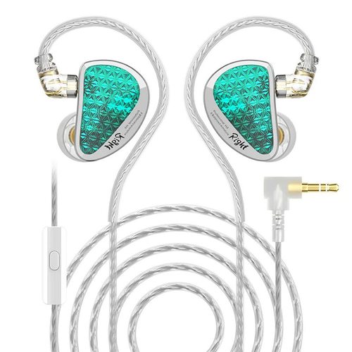 Наушники KZ Acoustics AS16 Pro с микрофоном (циан)