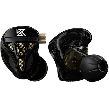 Наушники KZ DQs с микрофоном (черный)