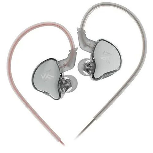 Наушники KZ Acoustics EDCX без микрофона (серый)