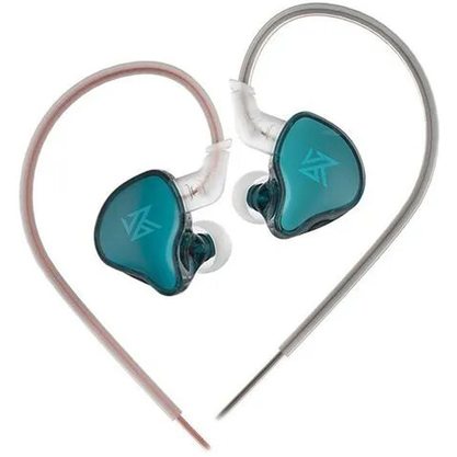 Наушники KZ EDCX без микрофона (циан)