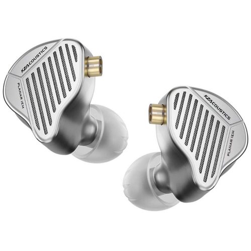 Наушники KZ PR1 Hi-Fi без микрофона (серебристый)