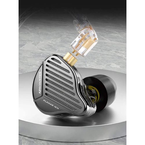 Наушники KZ PR1 Pro с микрофоном (черный)