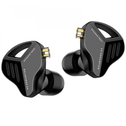 Наушники KZ ZVX без микрофона (черный)