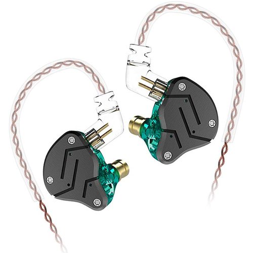 Наушники KZ Acoustics ZSN без микрофона (зеленый)