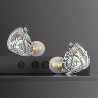 TRN MTE без микрофона (прозрачный)