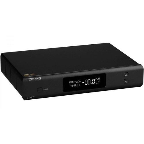 Стационарный усилитель и ЦАП Topping D90LE (черный)