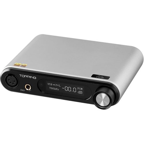 Стационарный усилитель и ЦАП Topping DX5 Lite (серебристый)
