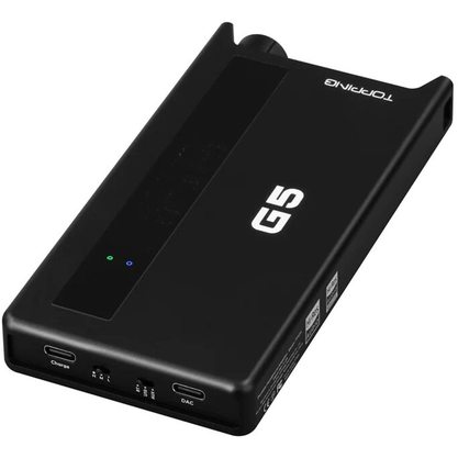 Портативный усилитель и ЦАП Topping G5 Lightning (черный)