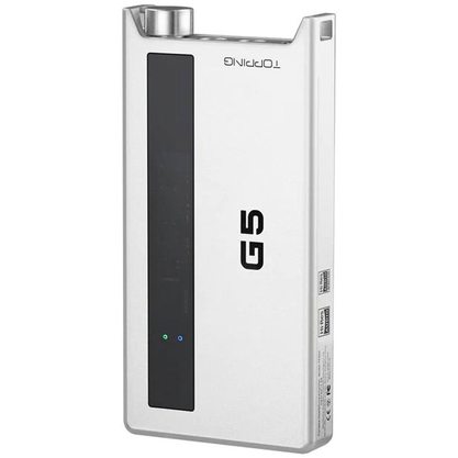 Портативный усилитель и ЦАП Topping G5 (серебристый)