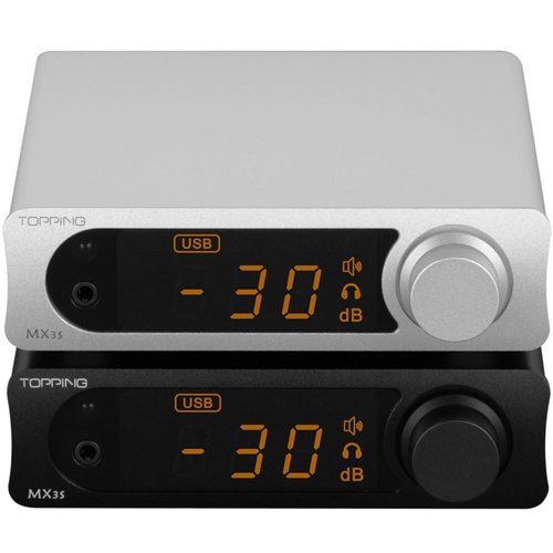 Стационарный усилитель и ЦАП Topping MX3S (серебристый)