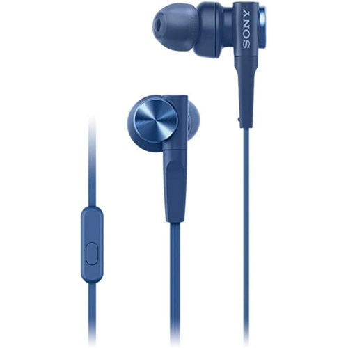 Наушники Sony MDR-XB55AP (синий)
