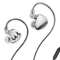 TRN MT5 с микрофоном (серебристые)