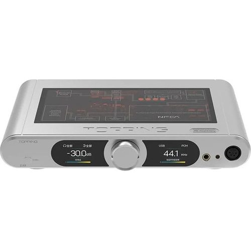 Стационарный усилитель и ЦАП Topping DX9 (серебристый)
