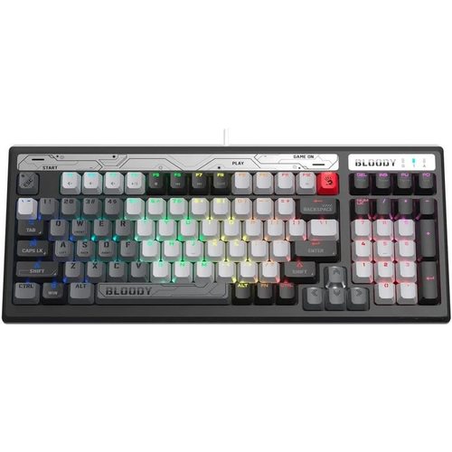 Игровая клавиатура A4Tech Bloody B950 (серый/черный)