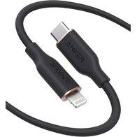 Кабель Anker 641 USB-C to Lightning A8662 (черный)