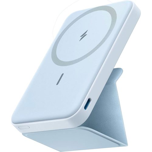 Портативное зарядное устройство (Powerbank) Anker 622 MagGo (A1614) (голубой)