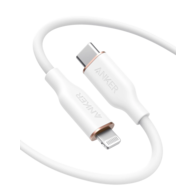 Кабель Anker PowerLine lll Flow USB-C to Lightning (A8663) белый