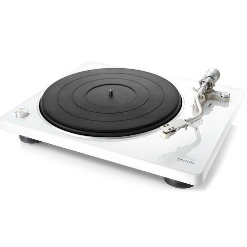 Виниловый проигрыватель Denon DP-400 (белый)