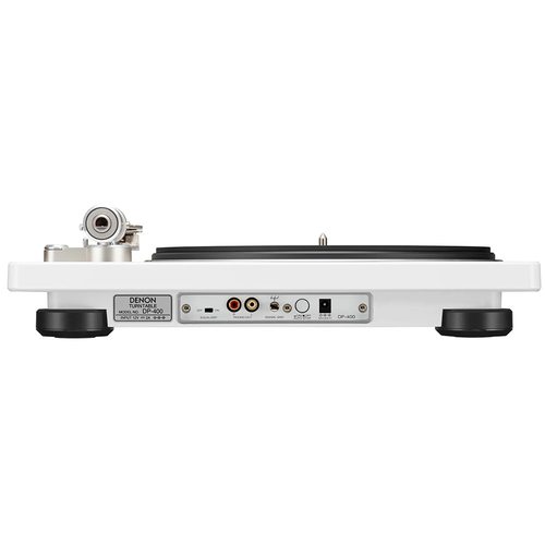 Виниловый проигрыватель Denon DP-400 (белый)