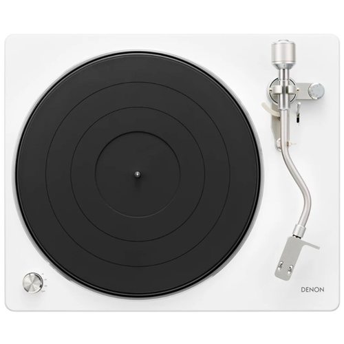 Виниловый проигрыватель Denon DP-400 (белый)
