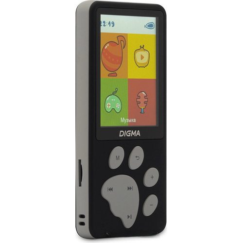 Плеер Digma S5 8Gb черный/серый