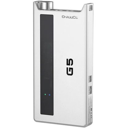 Портативный усилитель и ЦАП Topping G5 Lightning (серебристый)