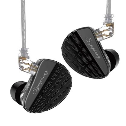 Наушники KZ SYMPHONY (без микрофона) (черный)