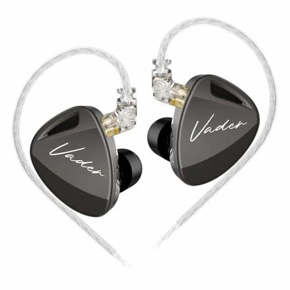 Наушники KZ VADER HIGH RESOLUTION Version (без микрофоном) (черный)
