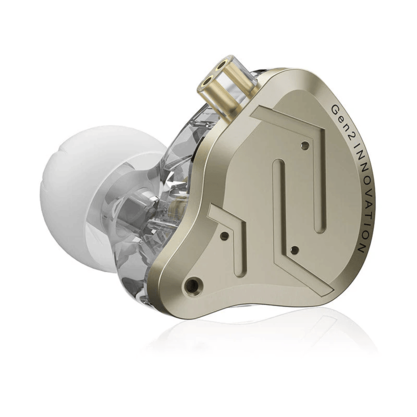 Наушники KZ Acoustics ZSN Pro 2 с микрофоном (золотистый)