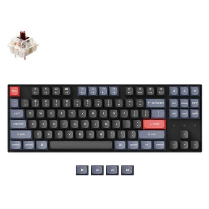 Игровая клавиатура Keychron K8 Pro QMK (Hot-Swap, Gateron Brown Switch)