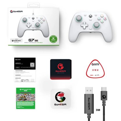 Геймпад (джойстик) GameSir-G7 SE (белый)